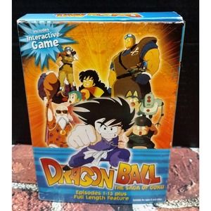 DragonBall the Saga of Goku Episode 1-13 & full length feature2-DVDs Retail $100